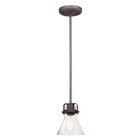 Maxim Lighting Seafarer 1-Light 6" Wide Oil Rubbed Bronze Pendant Light 91110CDOI